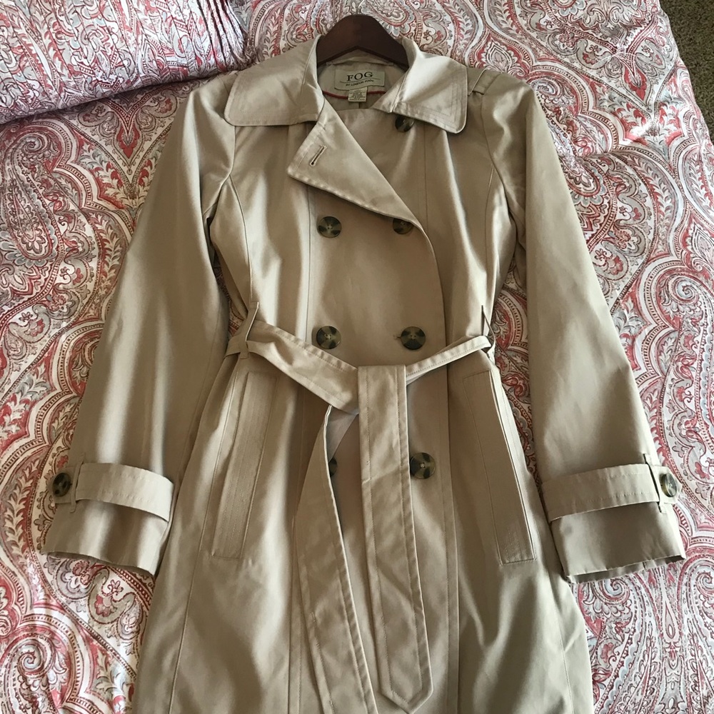 London Fog Tan Trench Coat